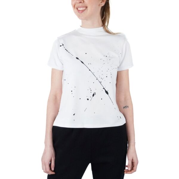 XISS SPLASHED Damenshirt, Weiß, Größe L/XL