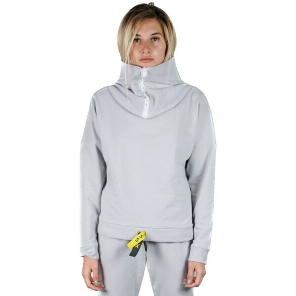 XISS SPLASHED Damen Sweatshirt, Grau, Größe L/XL
