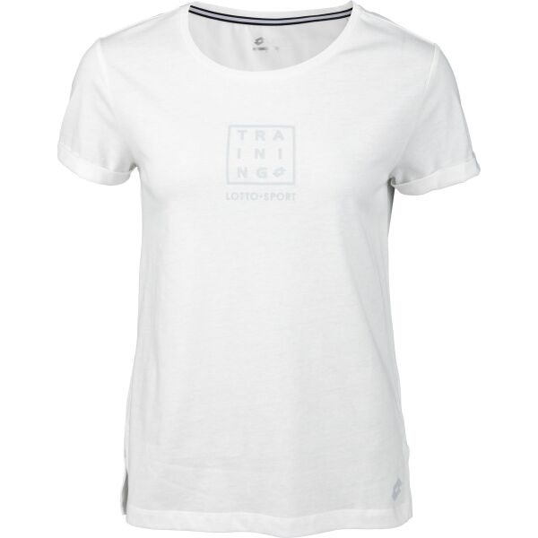 Lotto DINAMICO W VI TEE 1/2 JS Дамска тениска, бяло, размер