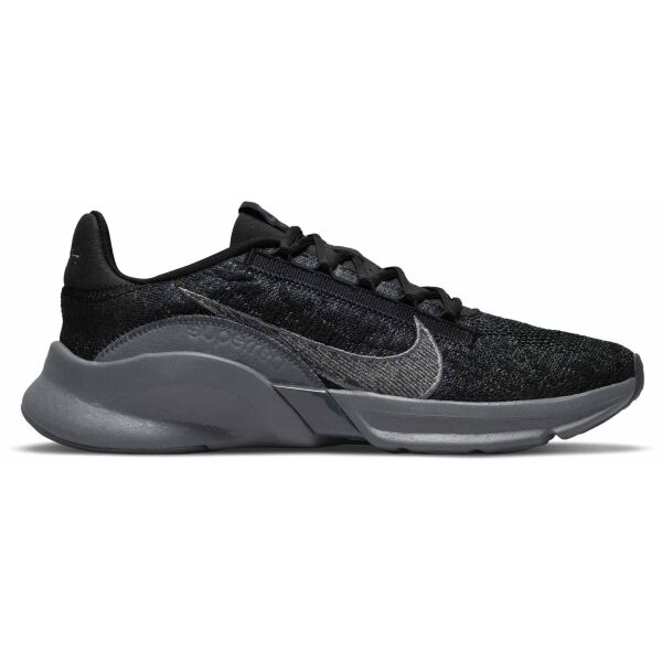 Nike SUPERREP GO 3 NEXT NATURE FLYKNIT Мъжки фитнес обувки, черно, размер 45.5