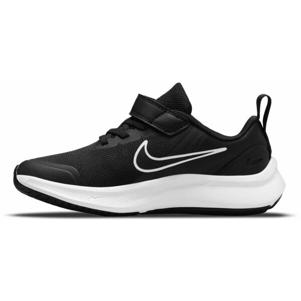 Nike STAR RUNNER 3 PSV Момичешки обувки за свободното време, черно, Veľkosť 28.5