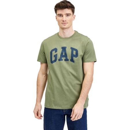GAP V-BASIC LOGO T - Pánské tričko