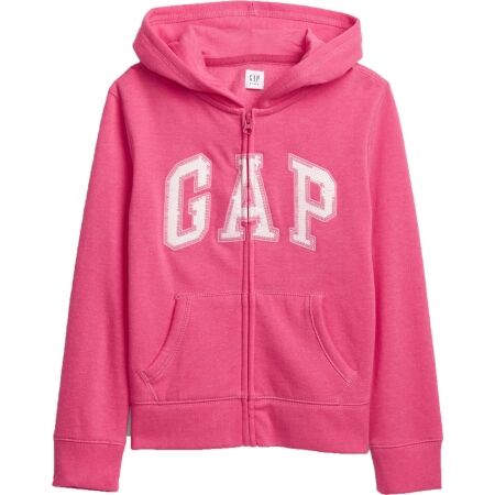 Girls' hoodie - GAP LOGO FZ