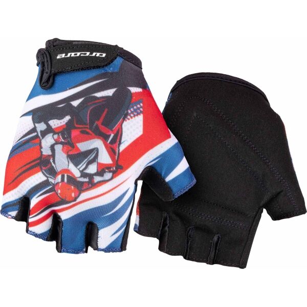 Arcore LUKE Момчешки ръкавици за колоездене, черно, размер