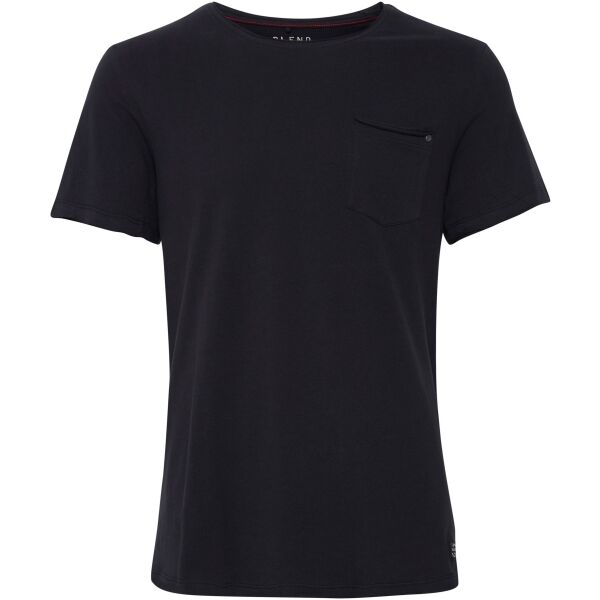 BLEND T-SHIRT S/S Férfi póló, fekete, méret XL