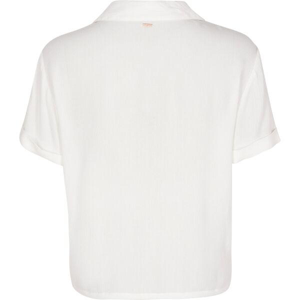 O'Neill CALI WOVEN SHIRT Damenhemd Mit Kurzen Ärmeln, Weiß, Größe XS
