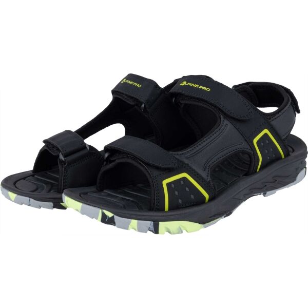 ALPINE PRO FURNAS Мъжки летни обувки, черно, Veľkosť 41