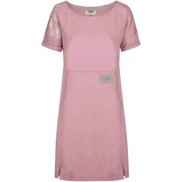 Loap DEBIE Дамска спортна рокля, розово, размер