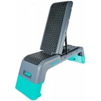 Exercise bench and stepper