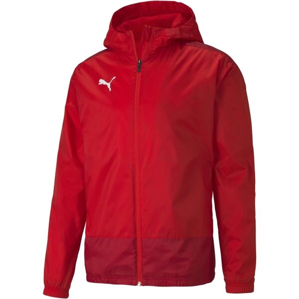 Puma TEAMGOAL 23 TRAINING RAIN JACKET Férfi sportkabát, piros, méret XS