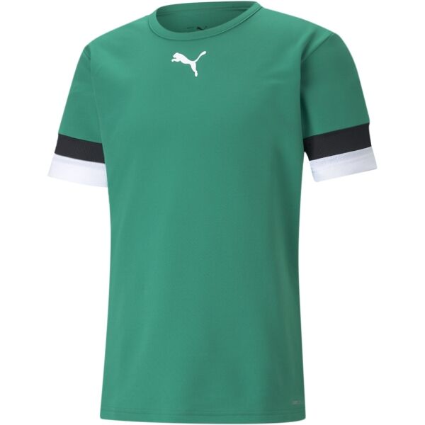 Puma TEAMRISE Fiú futballmez, zöld, méret M