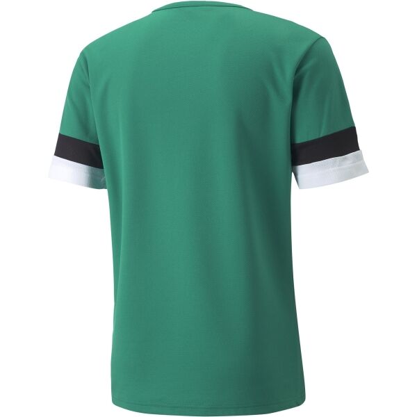 Puma TEAMRISE Футболна тениска за момчета, зелено, Veľkosť XXL
