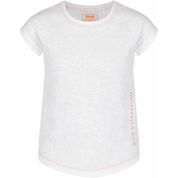 Loap BUA Mädchen Shirt, Weiß, Größe 146-152