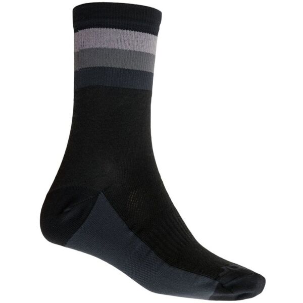Sensor COOLMAX SUMMER STRIPE Чорапи, черно, veľkosť 35-38