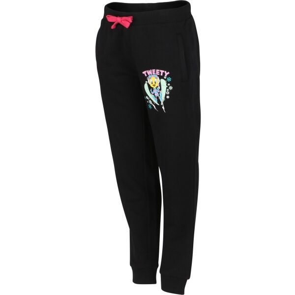 LOONEY TUNES LT_TWEETY-PANTS Детски спортен панталон, черно, размер