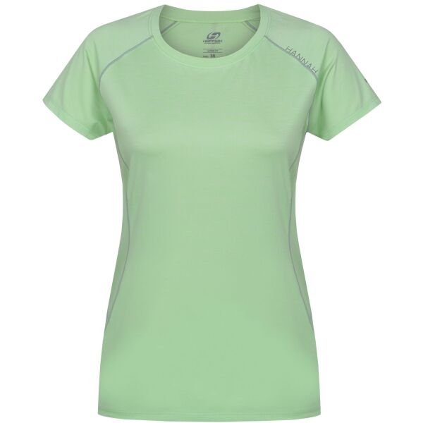 Hannah SHELLY II Дамска функционална тениска, светло-зелено, размер
