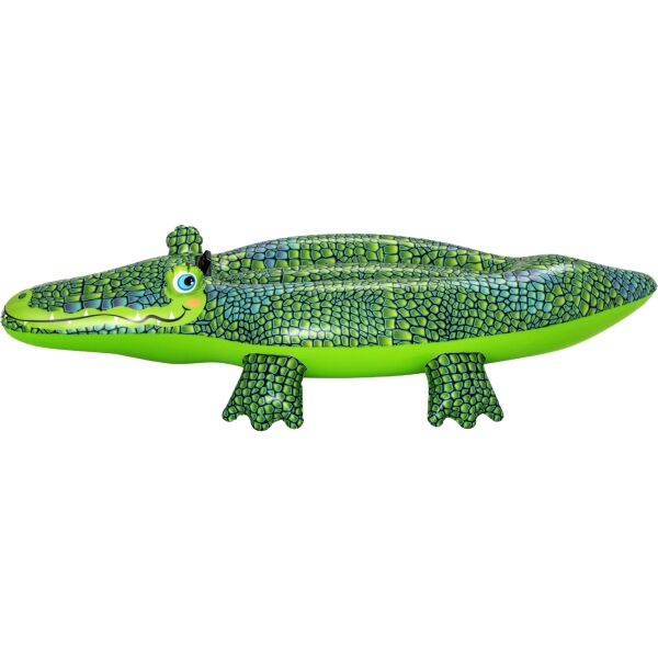 Bestway BUDDY CROC RIDE-ON Aufblasbares Krokodil, Grün, Größe Os