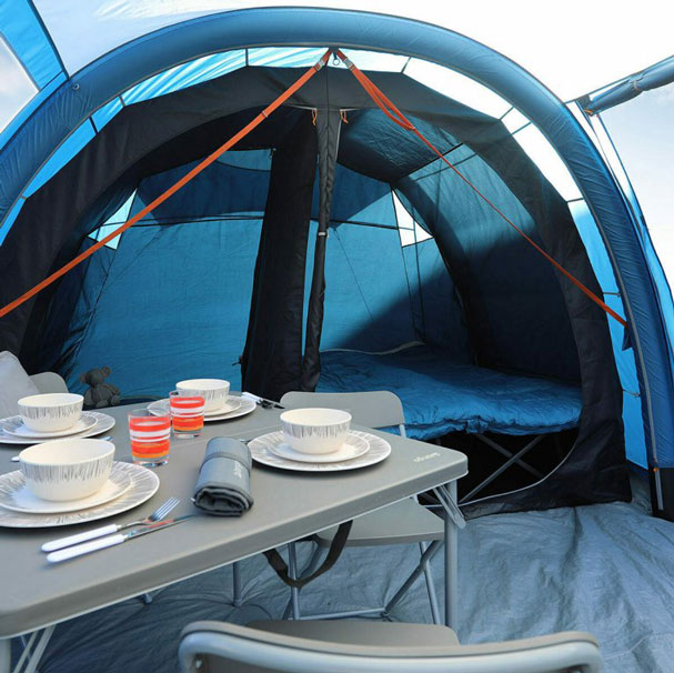 Надуваема семейна палатка