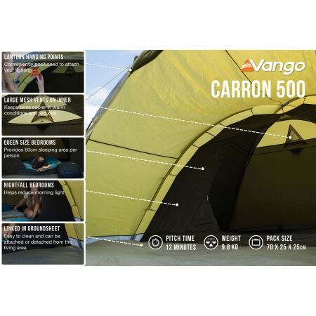 Family tent - Vango CARRON 500 - 7
