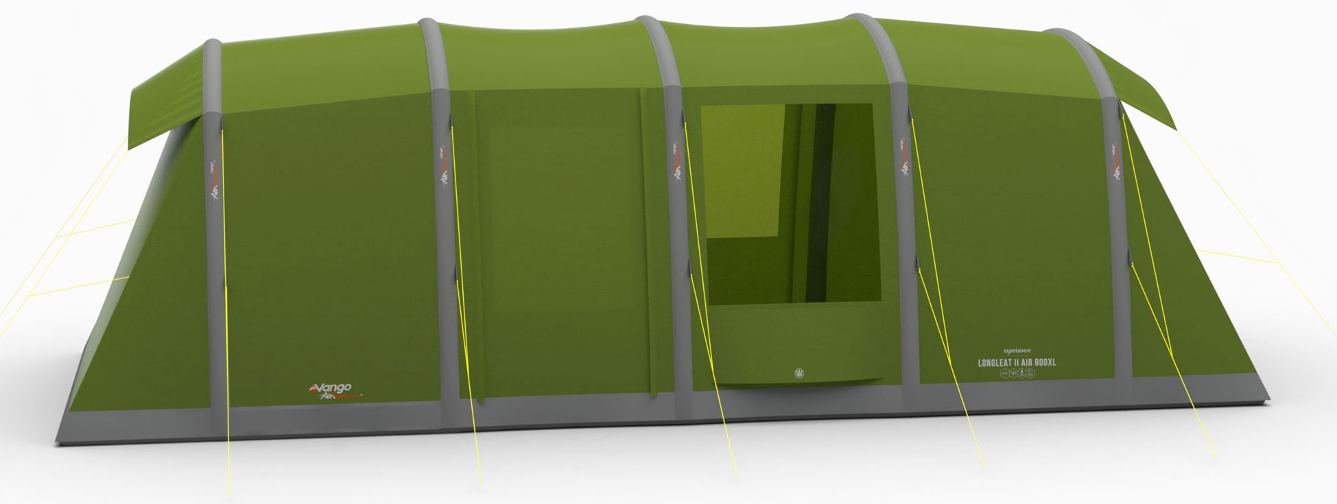 Inflatable family tent