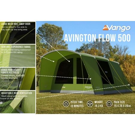 Family tent - Vango AVINGTON FLOW 500 - 9