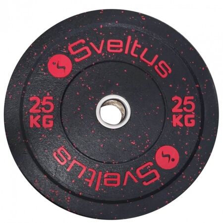 SVELTUS OLYMPIC DISC BUMPER 25 kg x 50 mm - Disc de greutate