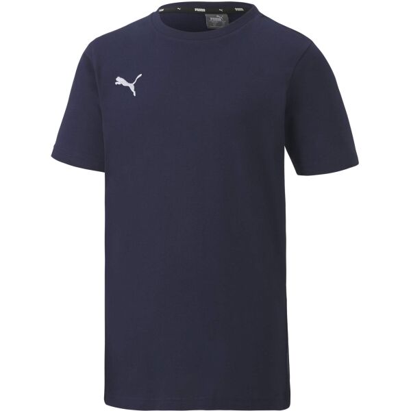 Puma TEAMGOAL 23 CASUALS TEE JR Fiú póló, sötétkék, méret 152