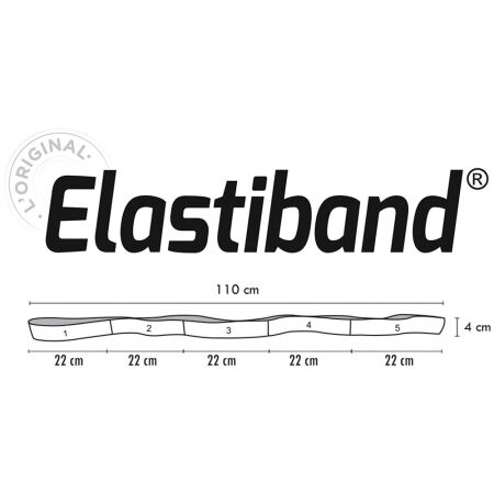 Bandă elastică fitness - SVELTUS ELASTIBAND 10 KG - 3