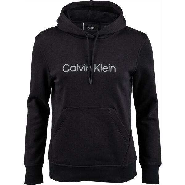 Calvin Klein PULLOVER HOODY Női pulóver, fekete, méret XS