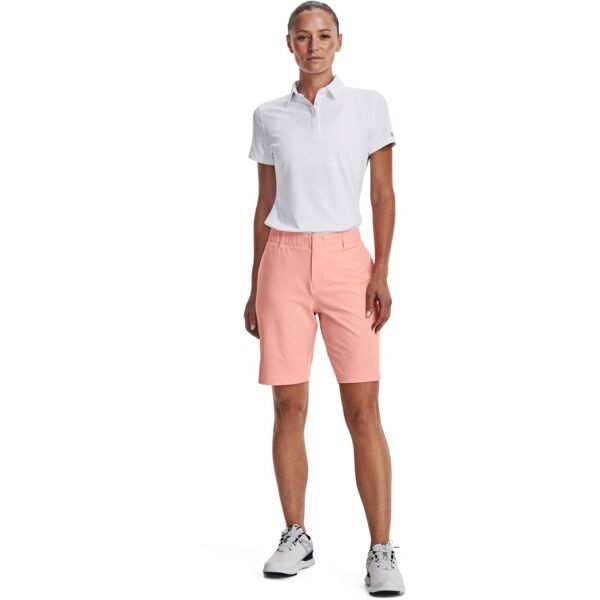 Under Armour LINKS SHORT Дамски панталони за голф, розово, Veľkosť 4