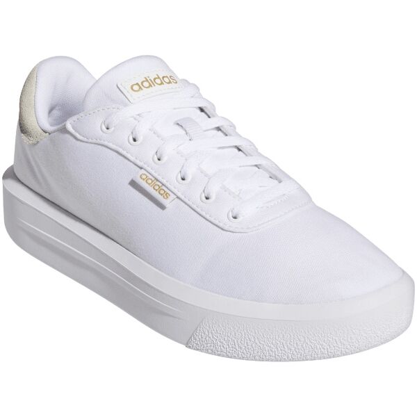 adidas COURT PLATFORM CLN Női tornacipő, fehér, méret 38
