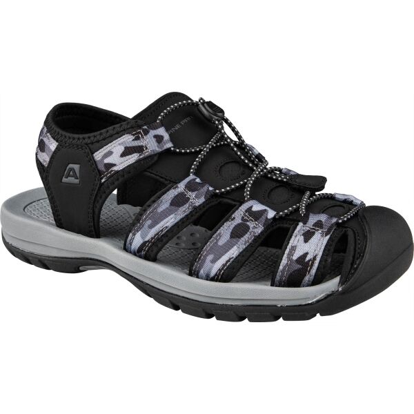 ALPINE PRO COROAS Мъжки летни обувки, черно, размер