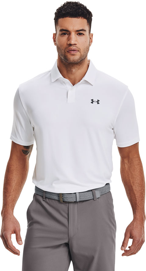 Мъжка тениска с яка за голф