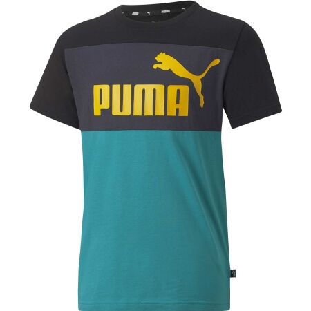 Puma ESS+COLORBLOCK TEE - Chlapecké triko