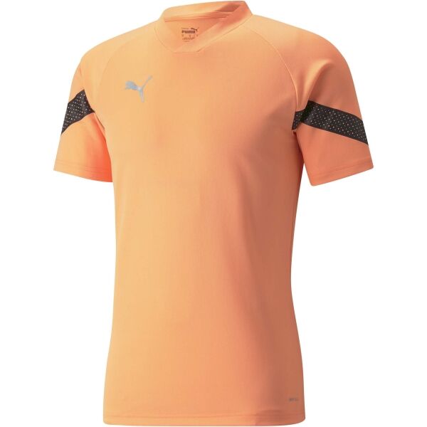 Puma teamFINAL Training Jersey Férfi edzőpóló, narancssárga, méret XL