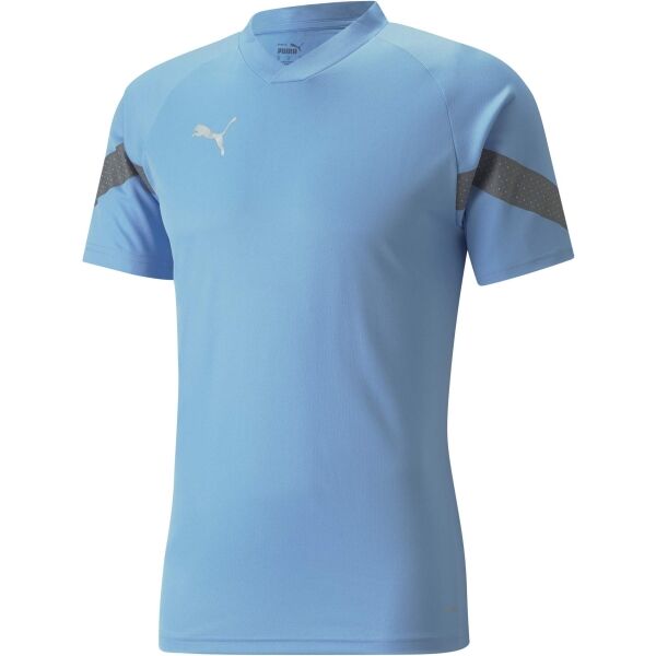 Puma teamFINAL Training Jersey Férfi edzőpóló, világoskék, méret XL