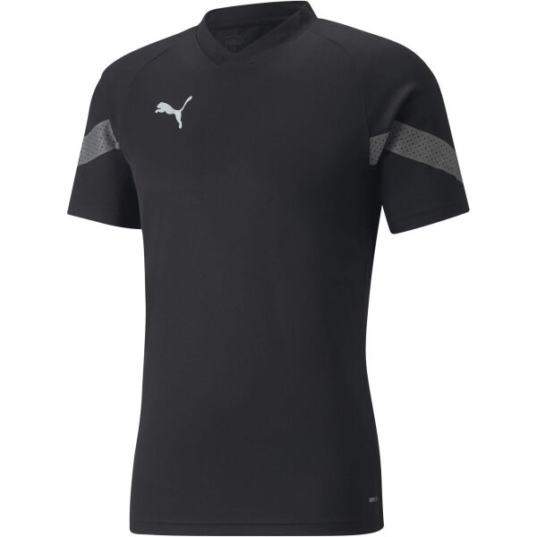 Puma TeamFINAL Training Jersey Férfi Edzőpóló, Fekete, Veľkosť XL