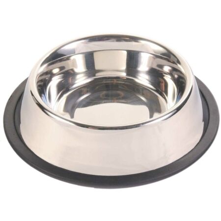 TRIXIE STAINLESS STEEL BOWL 450ML - Stainless steel bowl