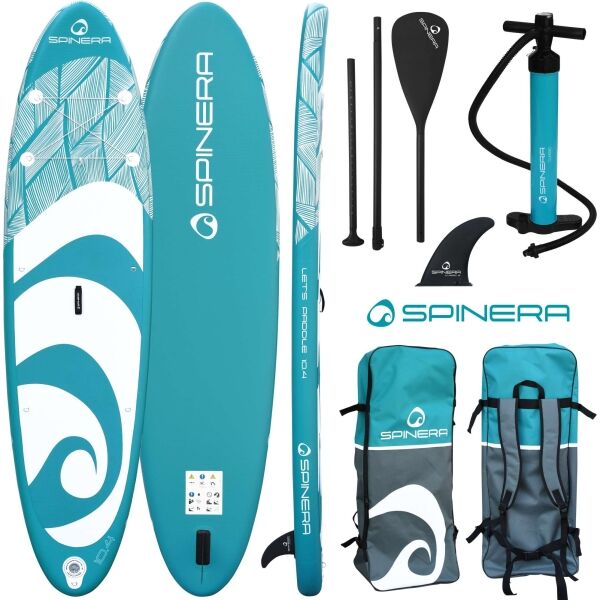 SPINERA LET'S PADDLE 10'4 SUP paddleboard, világoskék, méret os