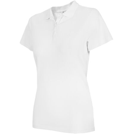 4F WOMEN'S T-SHIRT - Dámske tričko s golierom