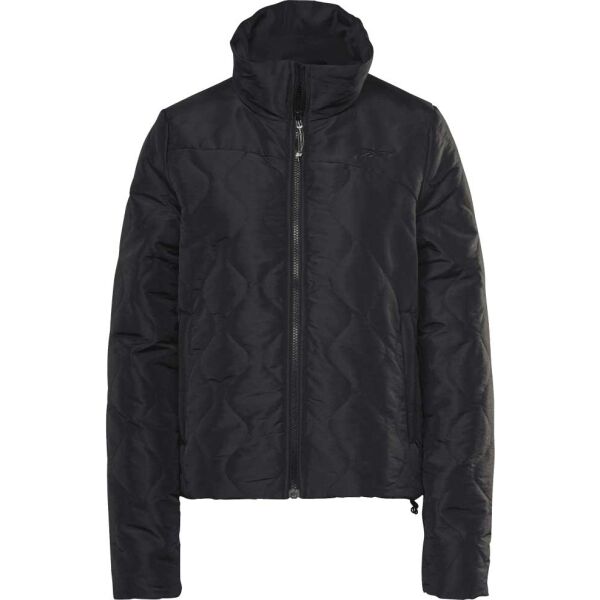 Reebok OW TW+GR PADDED JACKET Női steppelt kabát, fekete, méret XL