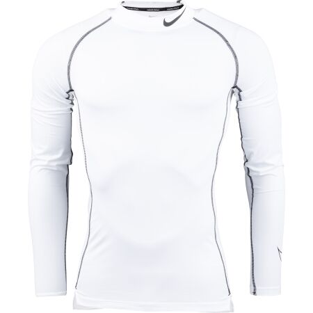 Nike NP DF TIGHT LS MOCK M - Мъжка блуза за трениране