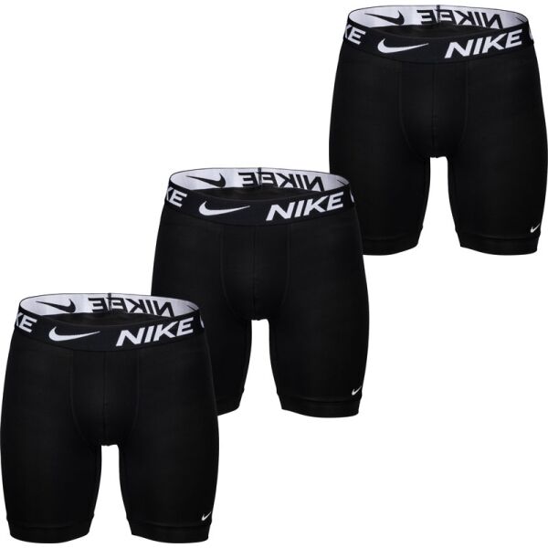 Nike ESSENTIAL MICRO BOXER BRIEFS 3PK Férfi boxeralsó, fekete, méret S