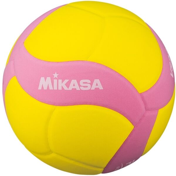 Mikasa VS220W Kinder Volleyball, Gelb, Größe Os