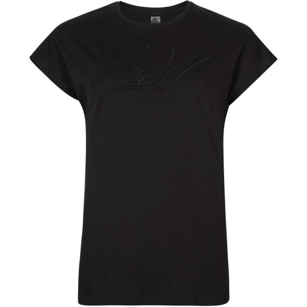 O'Neill SCRIPT T-SHIRT Női póló, fekete, méret