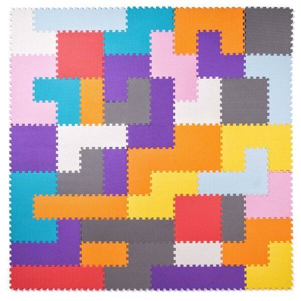 PLASTICA FOAM PUZZLE Puzzle Aus Schaumstoff, Farbmix, Größe Os