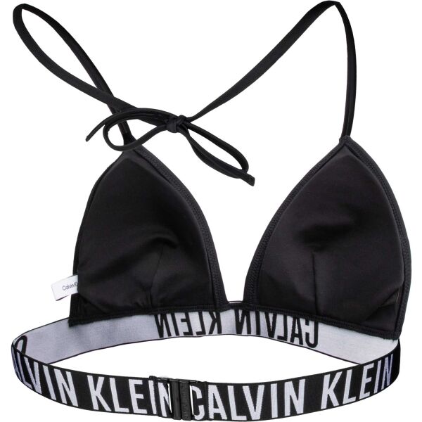 Calvin Klein INTENSE POWER-S-TRIANGLE-RP Bikini Oberteil, Schwarz, Größe XS