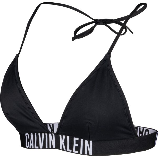 Calvin Klein INTENSE POWER-S-TRIANGLE-RP Bikini Oberteil, Schwarz, Größe XS
