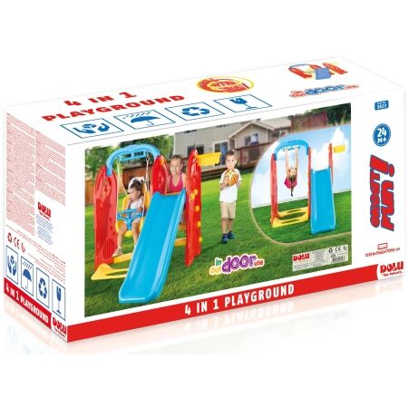 Loc de joacă pentru copii - DOLU PLAYGROUND 4 in 1 - 5