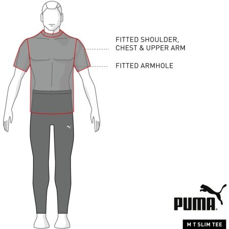 Koszulka sportowa męska - Puma RTG TEE - 7